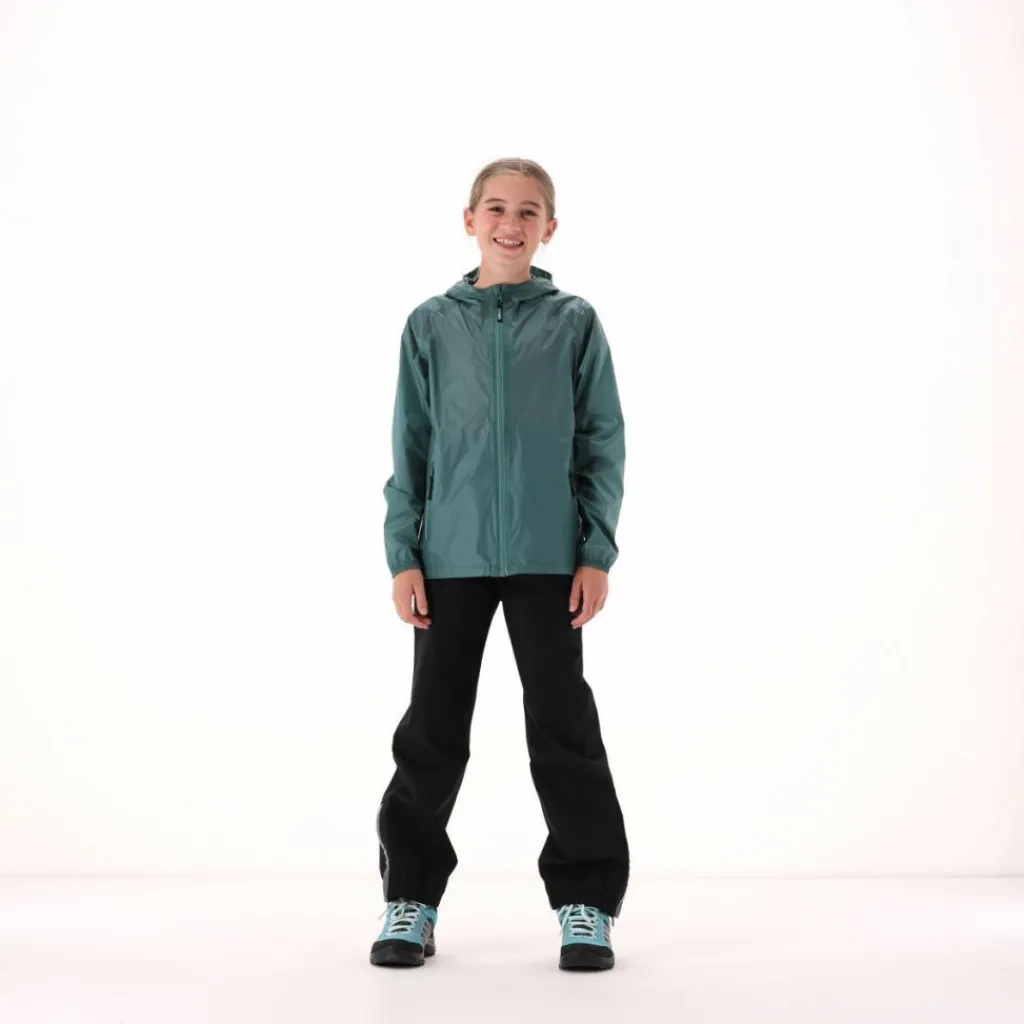 Regenjacke mit fest angebrachter Kapuze für Mädchen>CMP Online