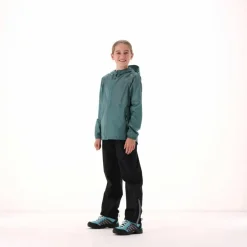 Regenjacke mit fest angebrachter Kapuze für Mädchen><noscript><img width=