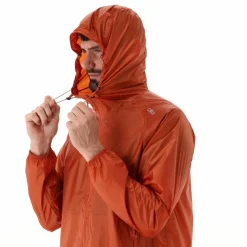 Regenjacke mit fest angebrachter Kapuze für Herren><noscript><img width=