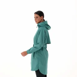 Regenjacke mit fest angebrachter Kapuze für Damen><noscript><img width=