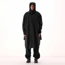 Regenponcho mit fest angebrachter Kapuze Unisex><noscript><img width=