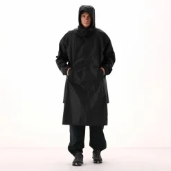 Regenponcho mit fest angebrachter Kapuze Unisex><noscript><img width=