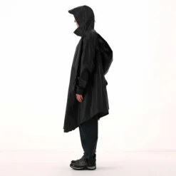 Regenponcho mit fest angebrachter Kapuze Unisex><noscript><img width=