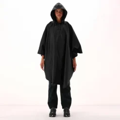 Regenponcho mit fest angebrachter Kapuze Unisex><noscript><img width=