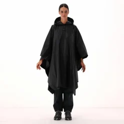 Regenponcho mit fest angebrachter Kapuze Unisex><noscript><img width=