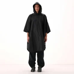 Regenponcho mit fest angebrachter Kapuze Unisex><noscript><img width=