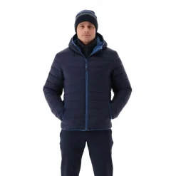 Reversible Herrenjacke mit feststehender Kapuze><noscript><img width=