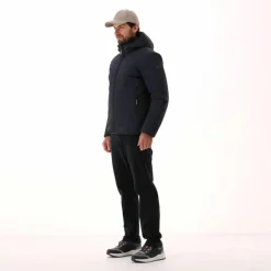 Reversible Herrenjacke mit feststehender Kapuze><noscript><img width=