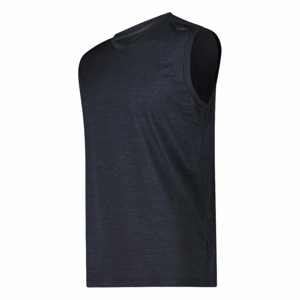 Ärmelloses Herren-T-Shirt aus Piquéstrick>CMP Hot