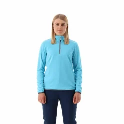 Second-Layer-Damen-Rollkragenpullover in Mélange-Optik><noscript><img width=