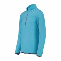 Second-Layer-Mädchen-Rollkragenpullover in Mélange-Optik><noscript><img width=