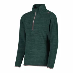 Second-Layer-Mädchen-Rollkragenpullover in Mélange-Optik><noscript><img width=