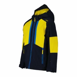 Skijacke aus Twill für Jungen mit Kapuze><noscript><img width=