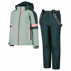 Skiset für Mädchen aus Twill><noscript><img width=
