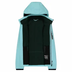 Softshell-Damenjacke mit abnehmbarer Kapuze><noscript><img width=