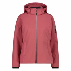 Softshell-Damenjacke mit abnehmbarer Kapuze><noscript><img width=