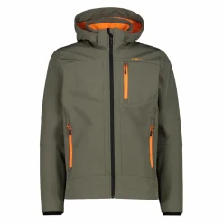 Softshell-Herrenjacke mit abnehmbarer Kapuze><noscript><img width=