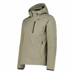 Softshell-Herrenjacke mit abnehmbarer Kapuze><noscript><img width=