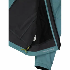 Softshell-Herrenjacke mit abnehmbarer Kapuze><noscript><img width=