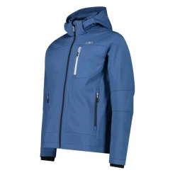 Softshell-Herrenjacke mit abnehmbarer Kapuze><noscript><img width=