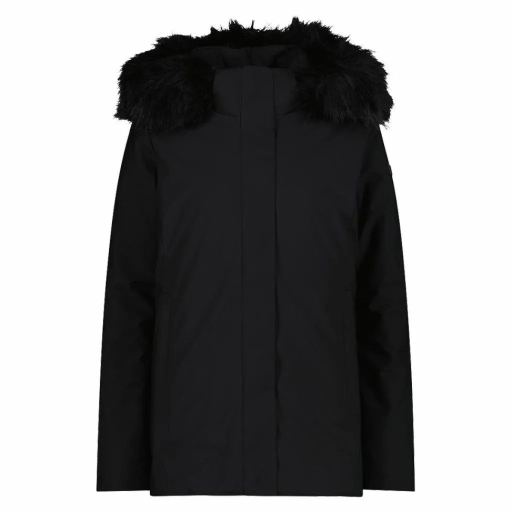 Softshelljacke für Damen mit Kapuze aus Kunstfell>CMP Discount