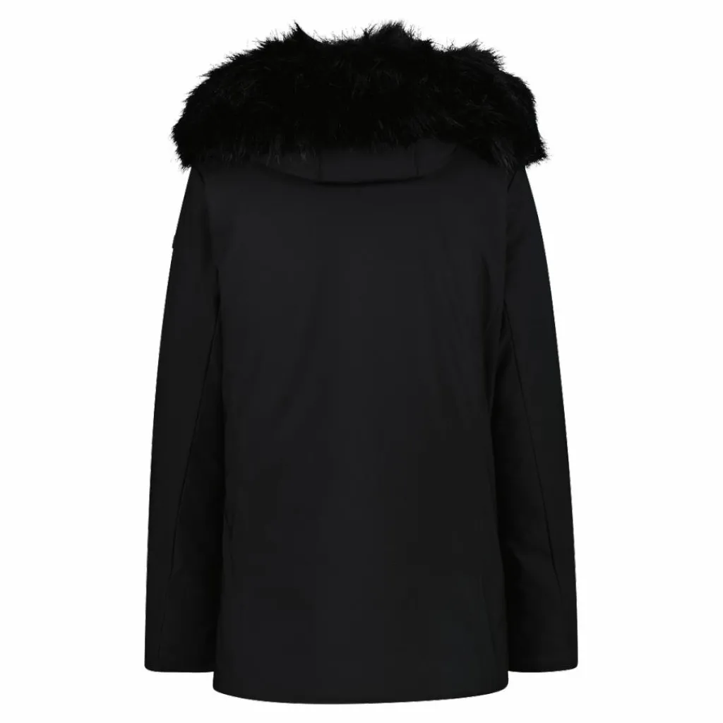 Softshelljacke für Damen mit Kapuze aus Kunstfell>CMP Discount