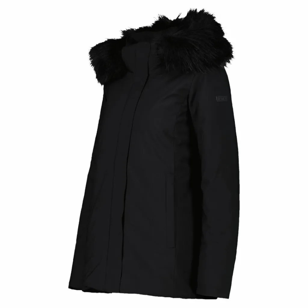 Softshelljacke für Damen mit Kapuze aus Kunstfell>CMP Discount