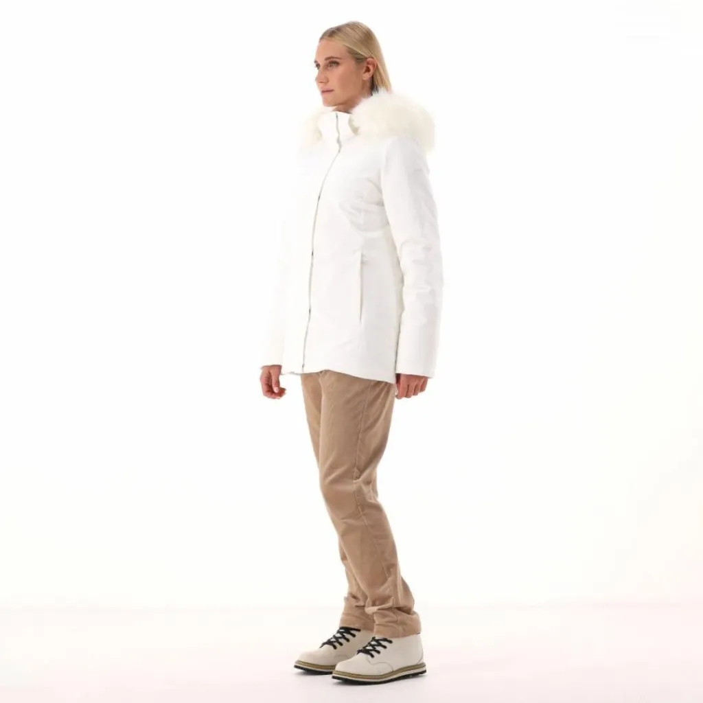 Softshelljacke für Damen mit Kapuze aus Kunstfell>CMP Discount