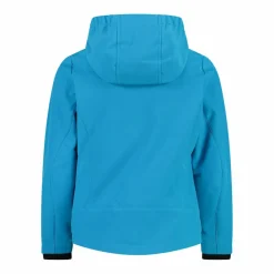 Softshell-Mädchenjacke mit Fix-Hood><noscript><img width=