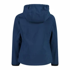 Softshell-Mädchenjacke mit Fix-Hood><noscript><img width=