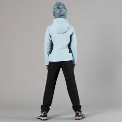 Softshell-Mädchenjacke mit Fix-Hood><noscript><img width=