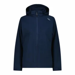 Stretch-Softshelljacke für Damen mit abnehmbarer Kapuze><noscript><img width=