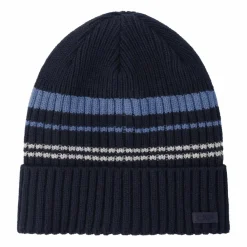 Strickmütze für Herren mit gestreifter Fleece-Innenseite>CMP