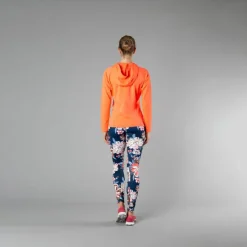 Sweatjacke mit durchgehendem Reißverschluss und Kapuze aus 4-Wege-Stretch><noscript><img width=