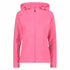 Sweatjacke mit durchgehendem Reißverschluss und Kapuze aus 4-Wege-Stretch><noscript><img width=