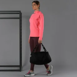 Sweatjacke mit durchgehendem Reißverschluss und Kapuze aus 4-Wege-Stretch><noscript><img width=