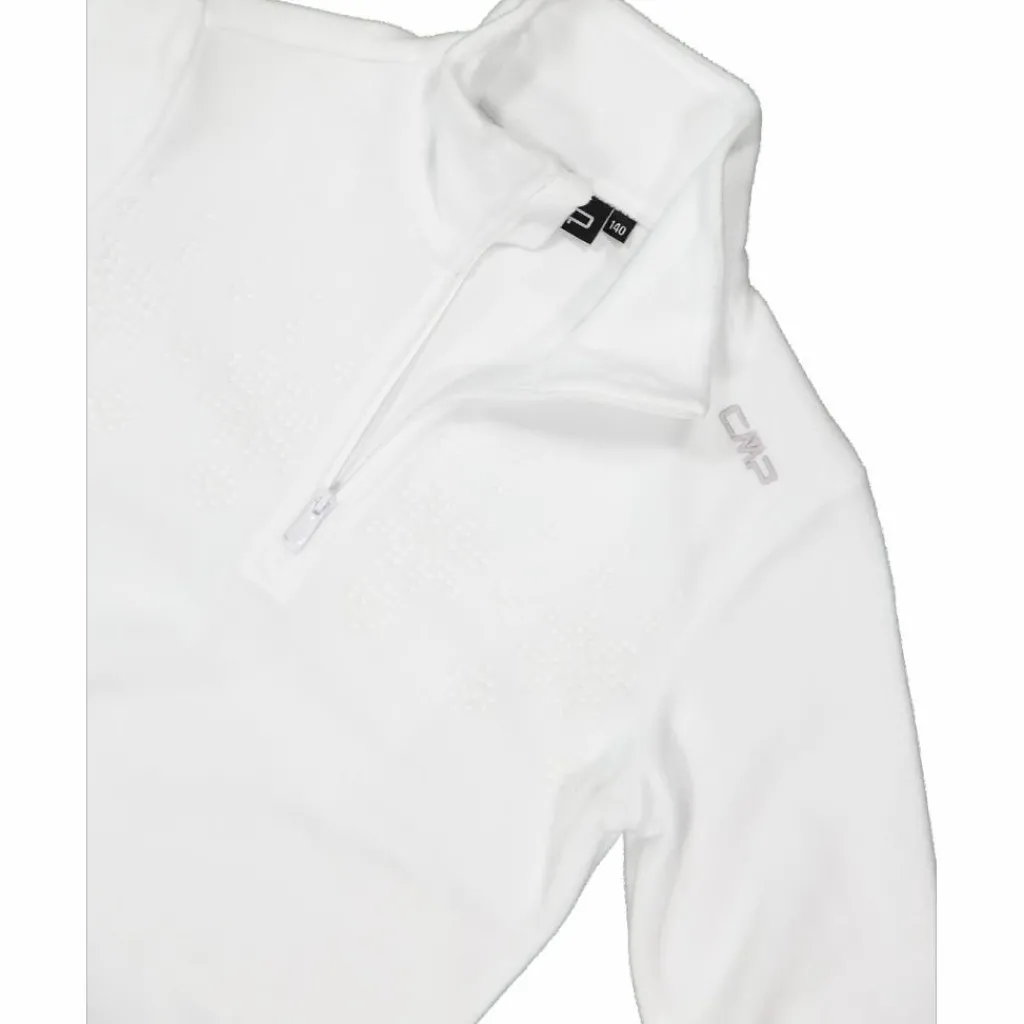 Sweatshirt mit halblangem Reißverschluss aus Arctic Fleece für Mädchen mit Schneeflocke>CMP New