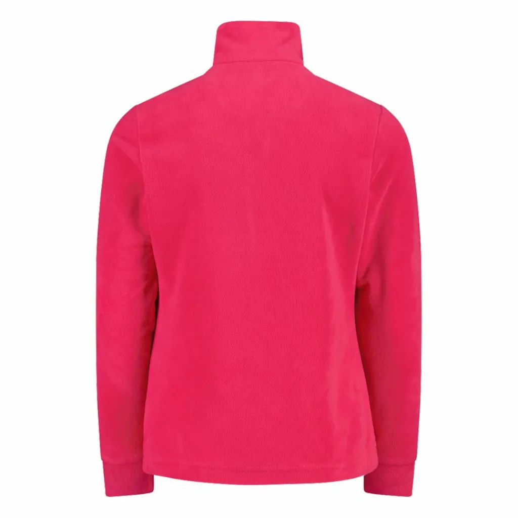 Sweatshirt mit halblangem Reißverschluss aus Arctic Fleece für Mädchen mit Schneeflocke>CMP New