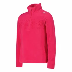 Sweatshirt mit halblangem Reißverschluss aus Arctic Fleece für Mädchen mit Schneeflocke><noscript><img width=