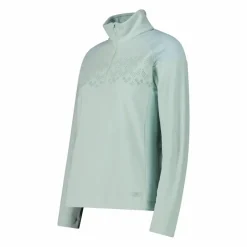Sweatshirt mit halblangem Reißverschluss aus Arctic Fleece für Damen mit gedrucktem Detail vorn><noscript><img width=