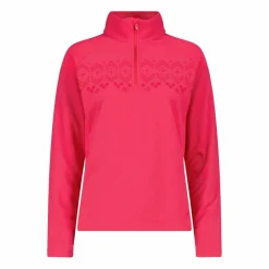 Sweatshirt mit halblangem Reißverschluss aus Arctic Fleece für Damen mit gedrucktem Detail vorn><noscript><img width=