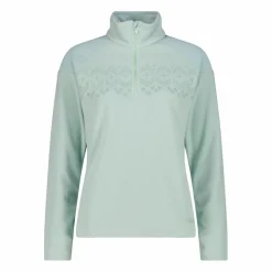 Sweatshirt mit halblangem Reißverschluss aus Arctic Fleece für Damen mit gedrucktem Detail vorn><noscript><img width=