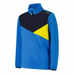 Sweatshirt mit halblangem Reißverschluss aus Arctic Fleece für Jungen mit geometrischen Details><noscript><img width=