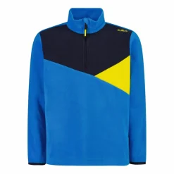 Sweatshirt mit halblangem Reißverschluss aus Arctic Fleece für Jungen mit geometrischen Details><noscript><img width=