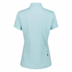 Technisches Radsport-T-Shirt für Damen mit kurzem Reißverschluss und Brusttasche>CMP Outlet