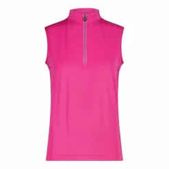 Technisches ärmelloses Radsport-T-Shirt mit kurzem Reißverschluss für Damen>CMP Online