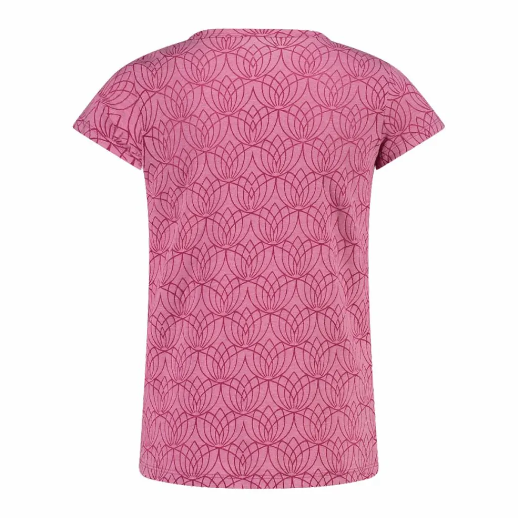 T-Shirt für Mädchen mit Burn-Out-Muster>CMP