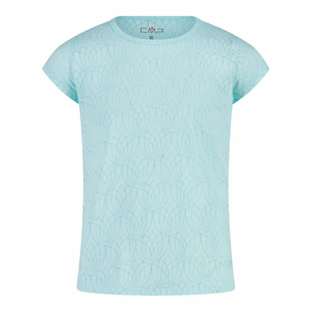 T-Shirt für Mädchen mit Burn-Out-Muster>CMP