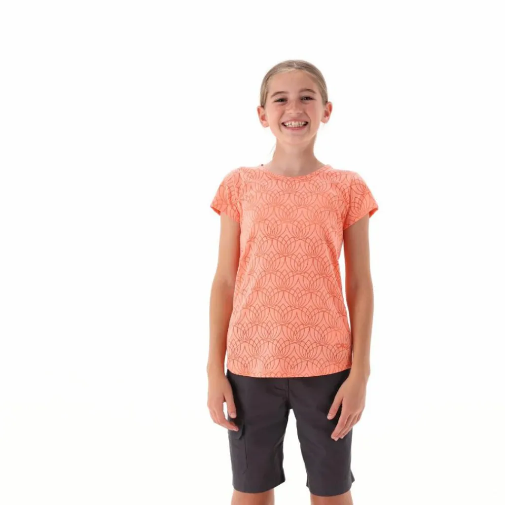 T-Shirt für Mädchen mit Burn-Out-Muster>CMP