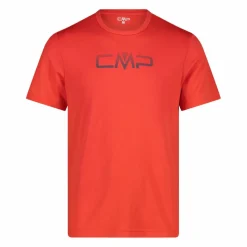 T-Shirt mit Rundausschnitt und -Logo>CMP New